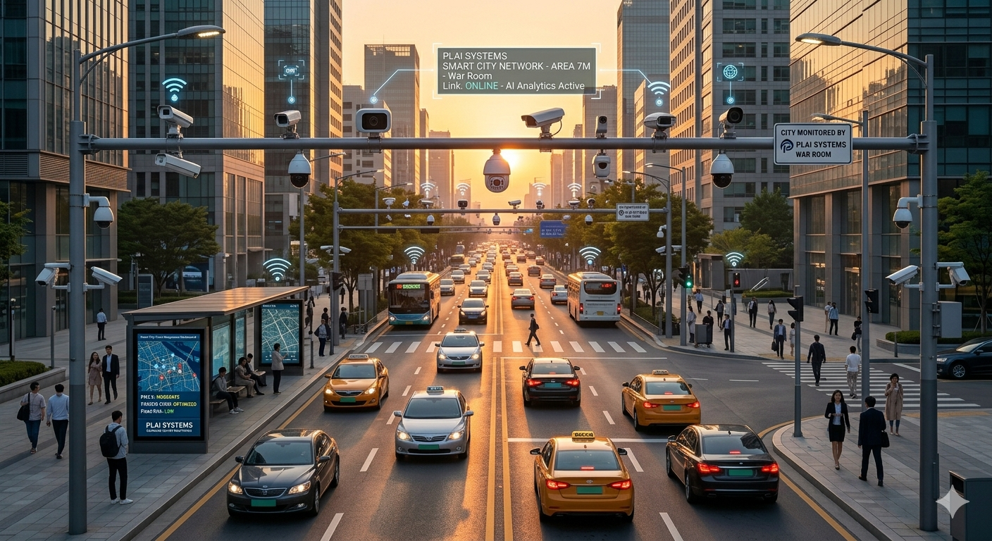 Plai Systems Smart City CCTV Network