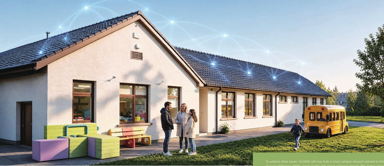 อาคารโรงเรียนประถม Newtown Dunleckney National School ประเทศไอร์แลนด์